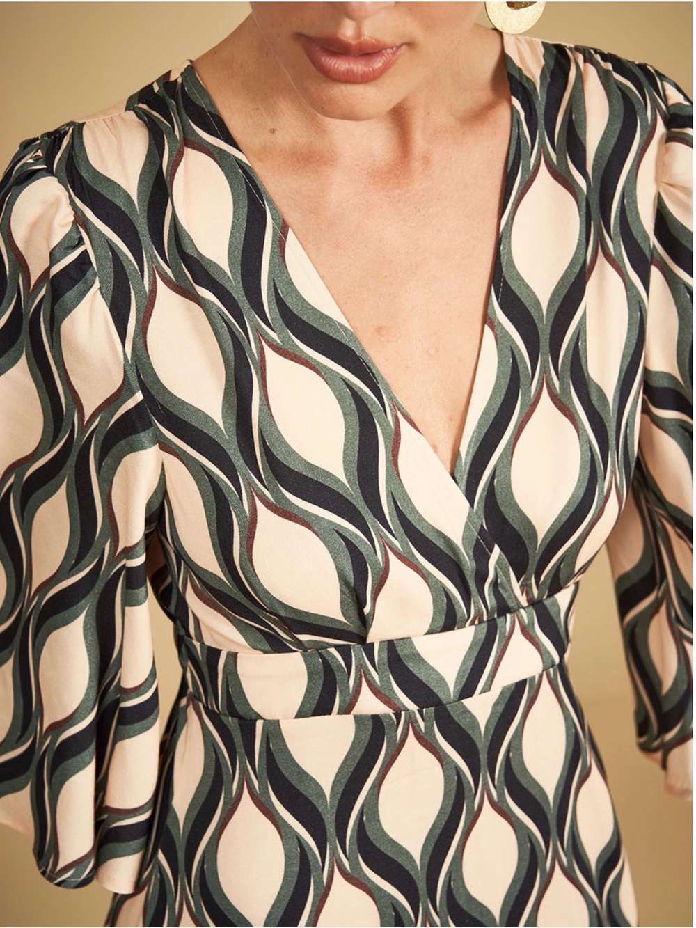 SOMMER Flowy Midi Dress - NWT - Picture 3 of 8